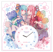 琴葉姉妹 アクリル卓上時計