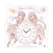 結月ゆかり＆紲星あかり　アクリル卓上時計