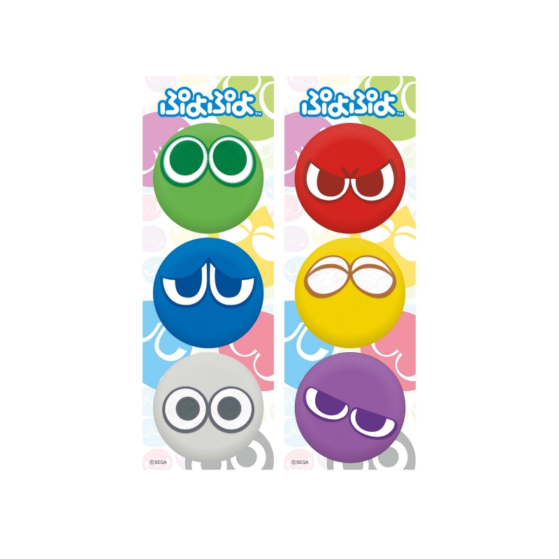 ぷよぷよ 刺繡缶バッチ みどりぷよ・あおぷよ・おじゃまぷよ