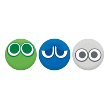 ぷよぷよ 刺繡缶バッチ みどりぷよ・あおぷよ・おじゃまぷよ