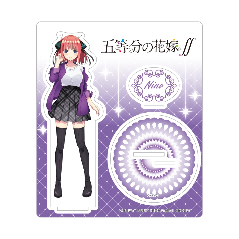 五等分の花嫁∬ アクリルスタンド 中野 二乃|ドリーミング プリンセス  