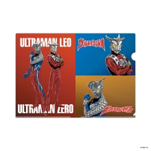 ウルトラマンゼロ＆ウルトラマンレオ　クリアファイル